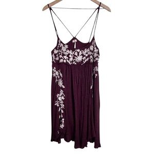 Elegant Floral Embroidered Dress